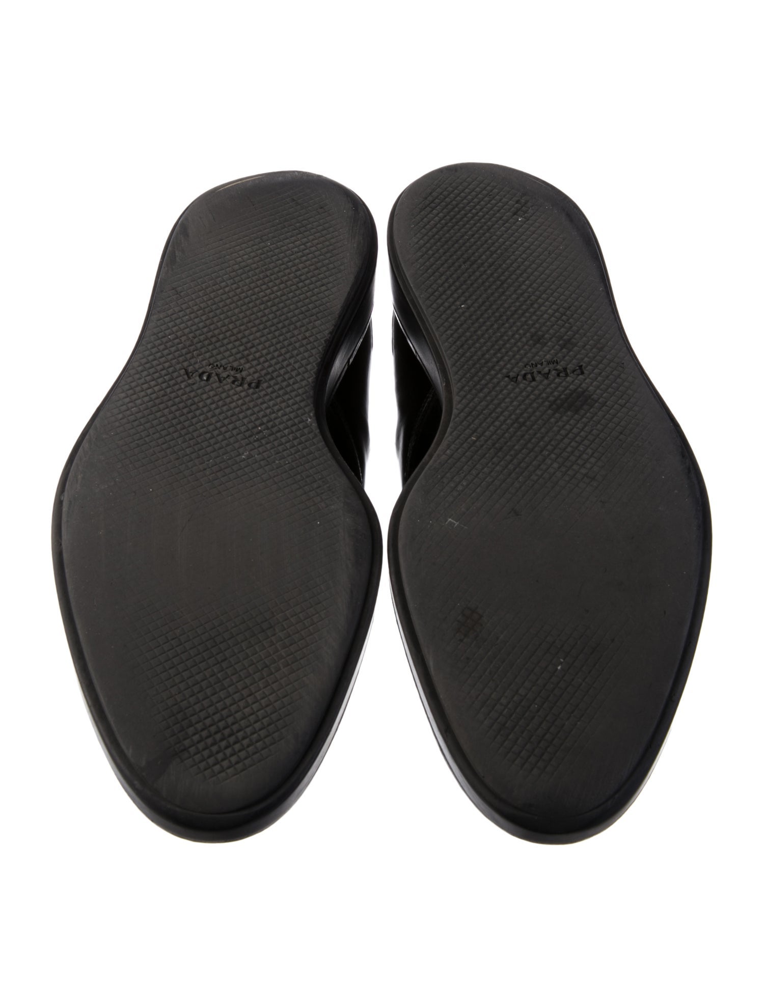 Prada Leather Derby Shoes